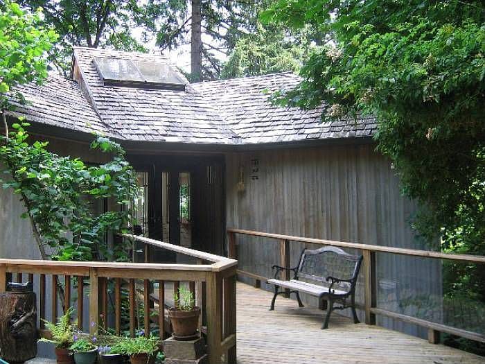 Private Forested Setting
