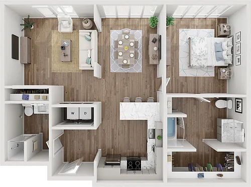 Floor plan Nitrogen Max Live-Work