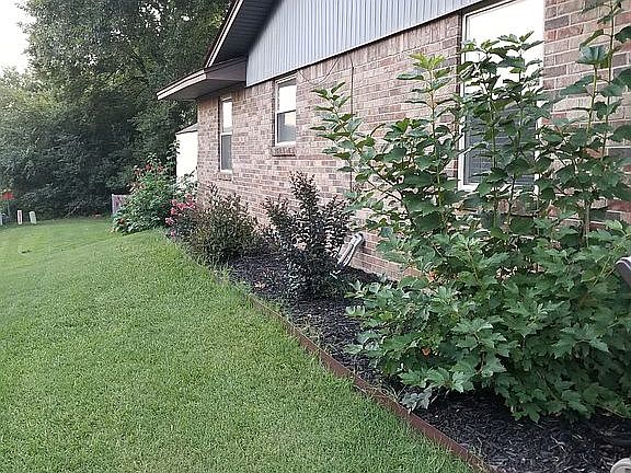 Along the side