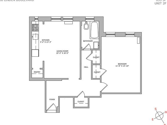 2nd image of 58 Linden Blvd APT 2F