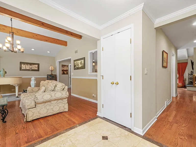 Foyer to hall