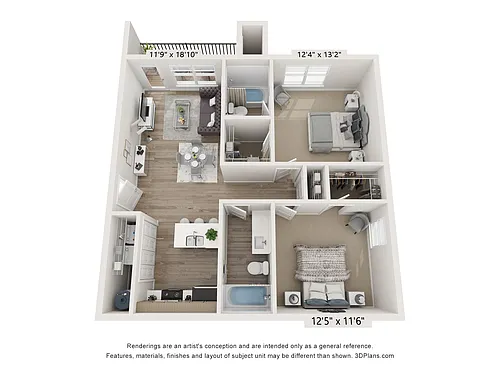 Floor plan 2A