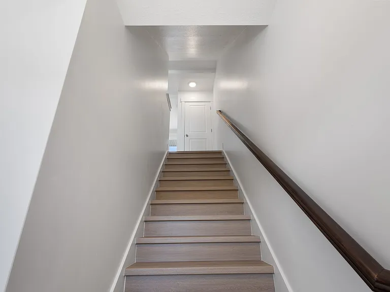 Stairs leading to second floor
