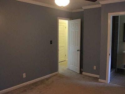 Master bedroom with bath