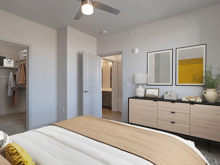 Carpeted Bedroom