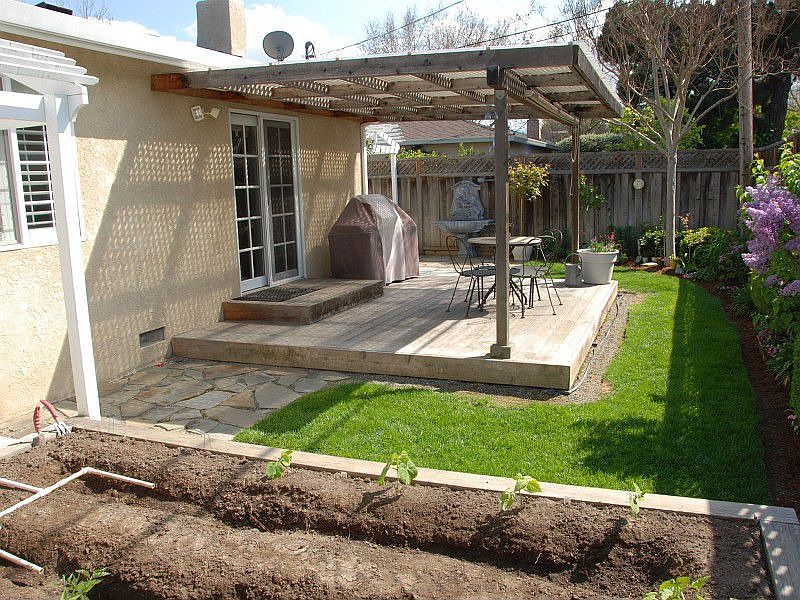 Landscaped Backyard