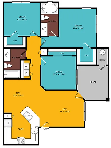 Floor plan C