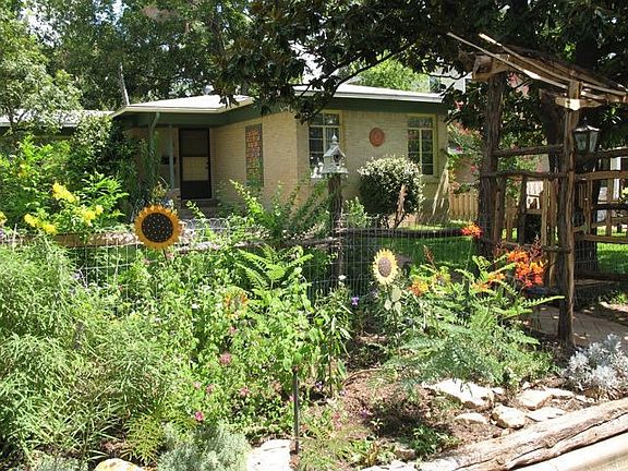 Front garden and house