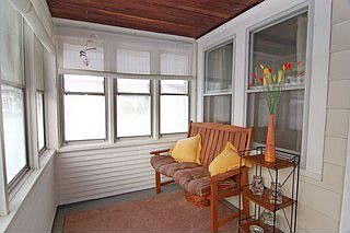 Three season porch welcomes you home