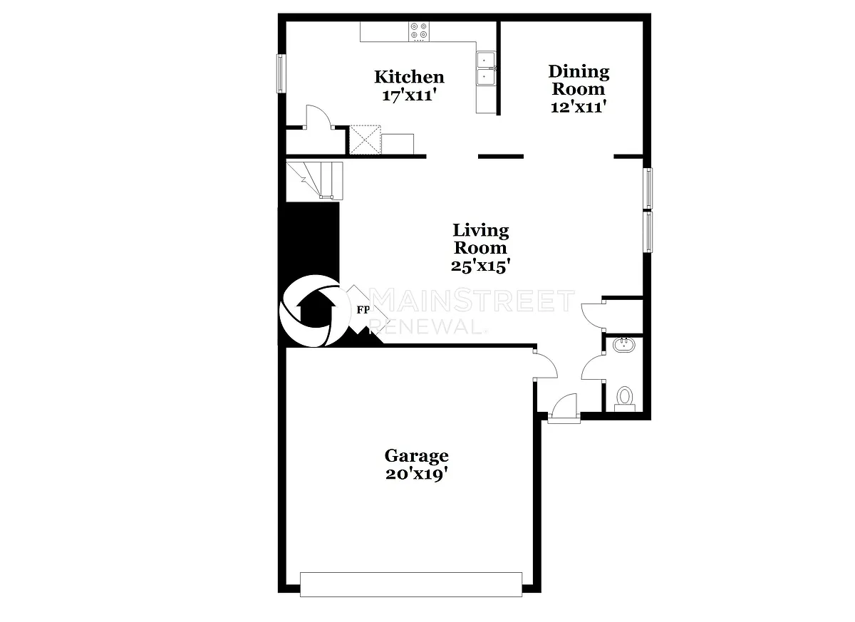 Floor Plan - 1013 Collington Dr