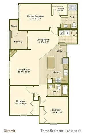 Floor plan Summit