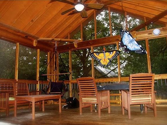 Inside of Screen porch