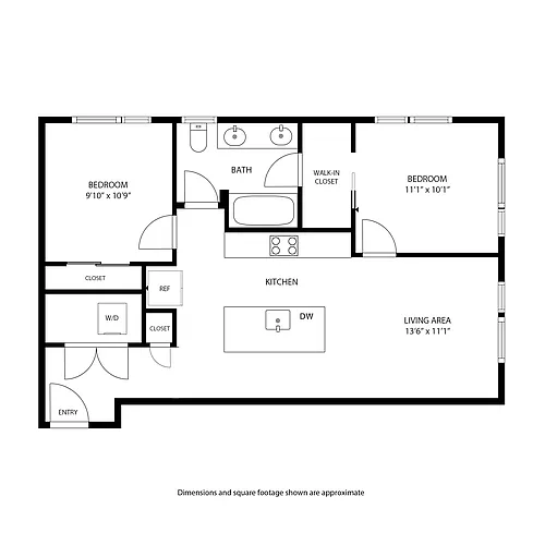 Floor plan The Zephyr