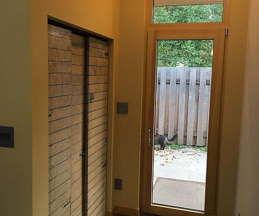 Front entrance closet