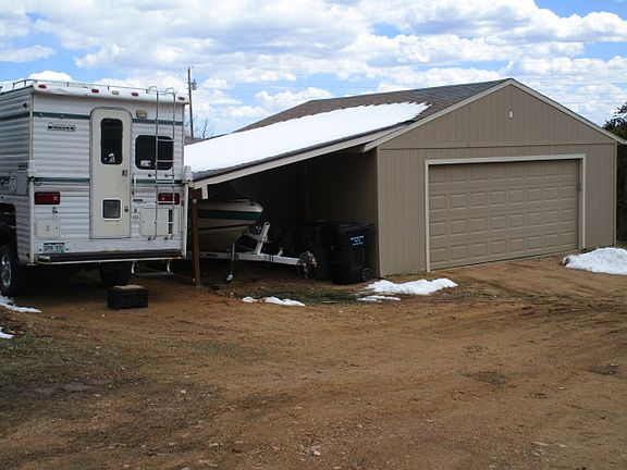 Lots of storage/parking