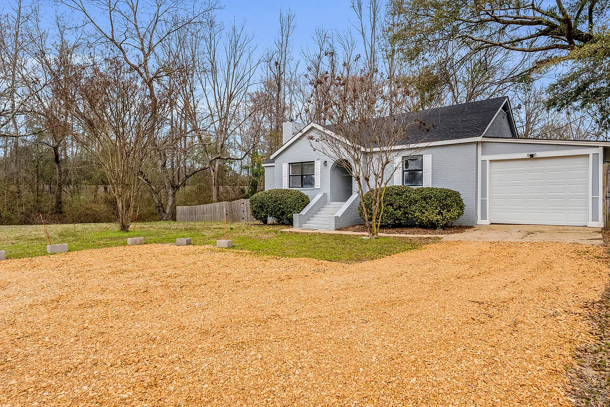 Driveway View of Front of House - 3865 Military Rd