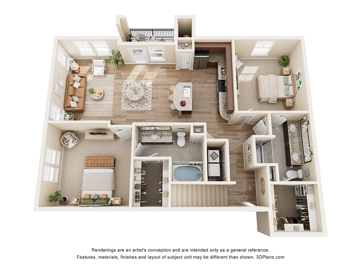 Floor plan B22