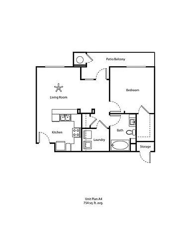 Floor plan A4