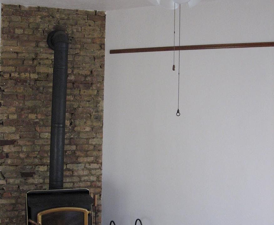 Wood Burning Fireplace