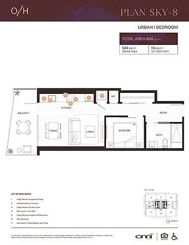 Floor plan Plan SKY8