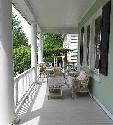 Front covered porch
