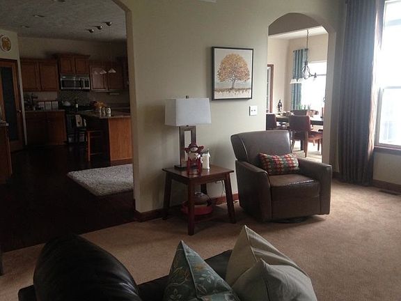 arched door ways open floor plan