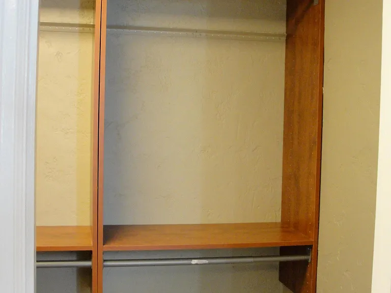bedroom walk in closet