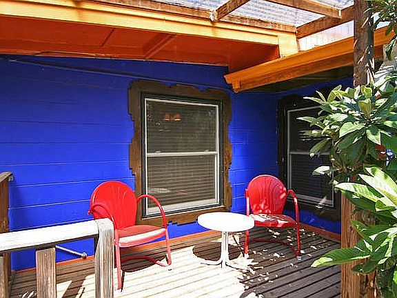 Peaceful sitting area