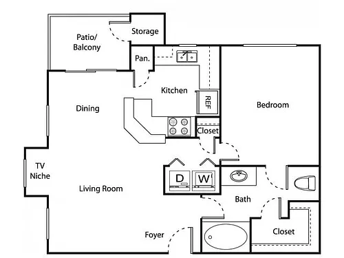 Floor plan Canyon