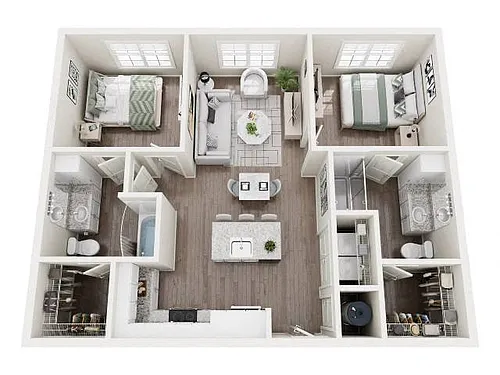 Floor plan B1