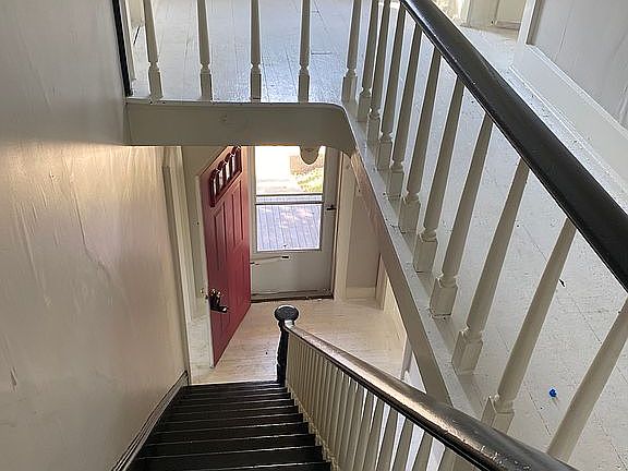 Upstairs looking to Entry