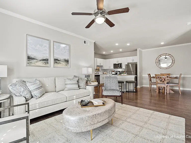 Legends at Laurel Canyon Model Living Room