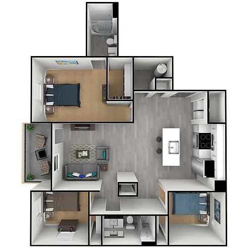 Floor plan Modern Collection: Cloverly