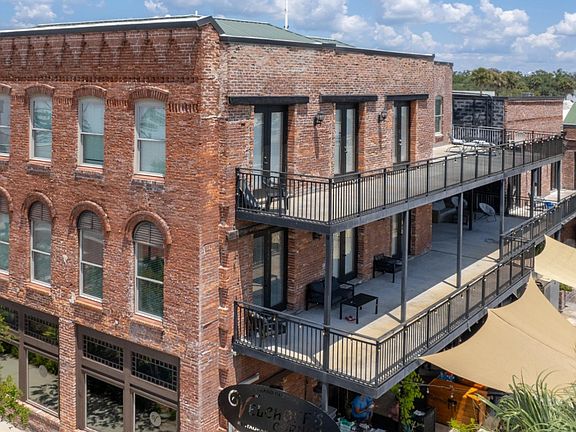 Photo shows our 2nd and 3rd floor balconies