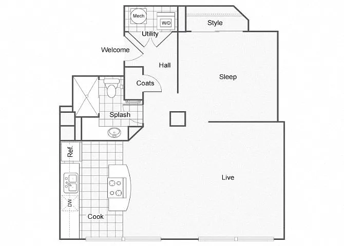 Floor plan Phoebe
