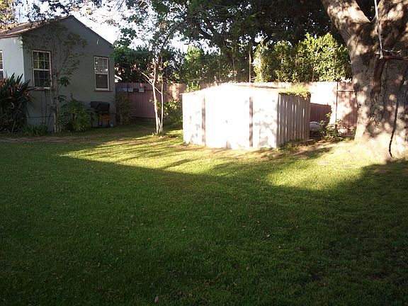 Backyard storage shed