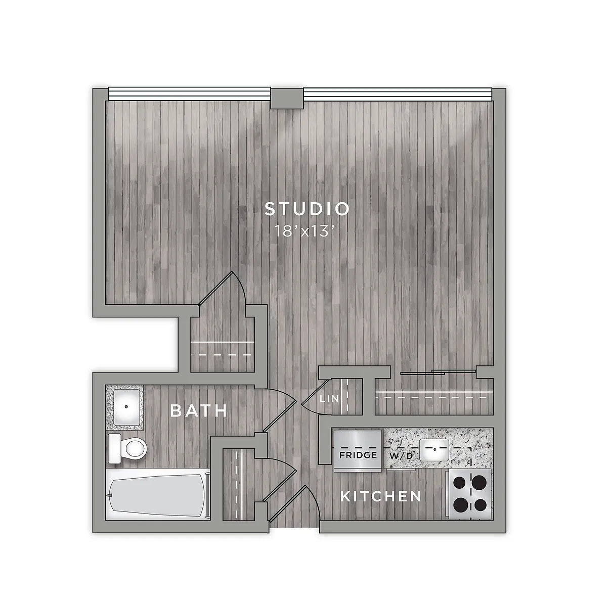Floor plan Studio 3
