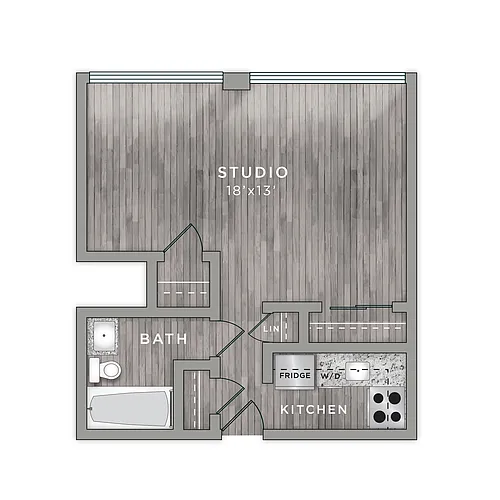 Floor plan Studio 3