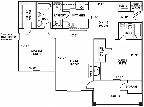 Floor plan The Manchester