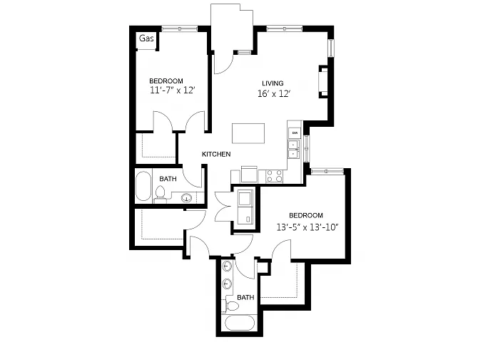 Floor plan Medici