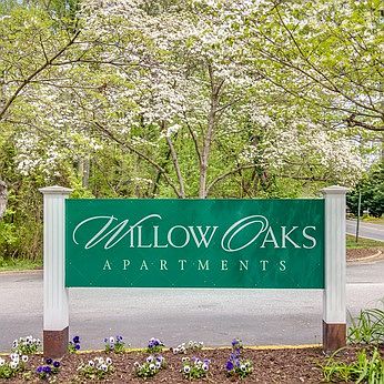 Willow Oaks Apartments Entrance