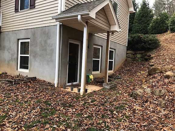 Two private entrances: one from the attached garage and this one on the opposite side.