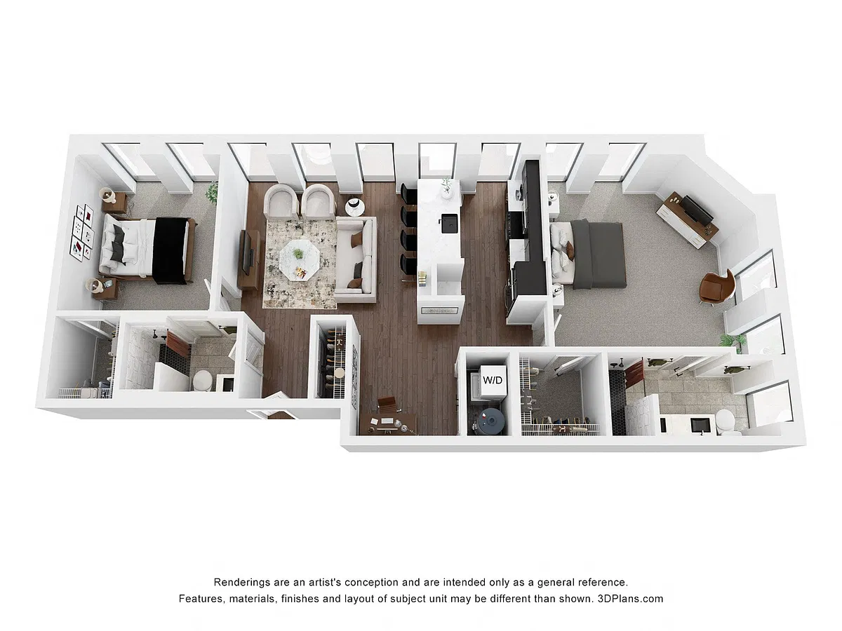 Floor plan B3