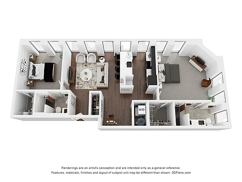 Floor plan B3