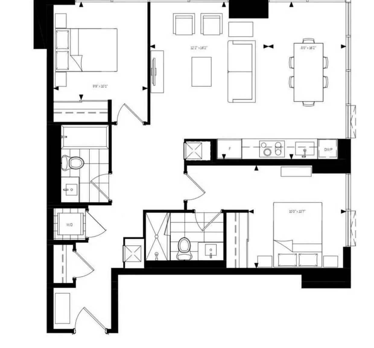 2 bed, $3,400 — Photo 4