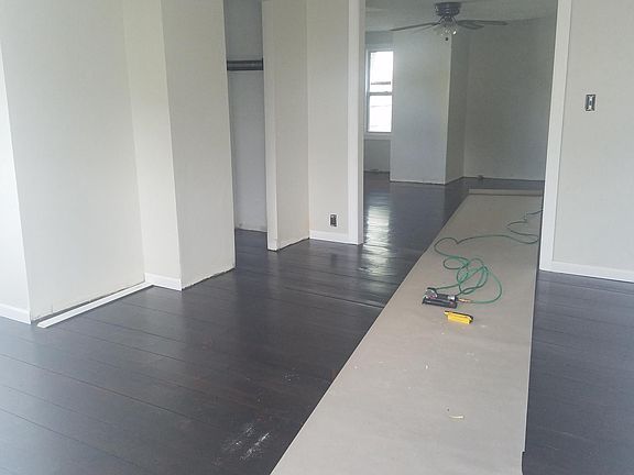 Living and Dining rooms, floors refinished