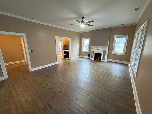 Front door view into living room