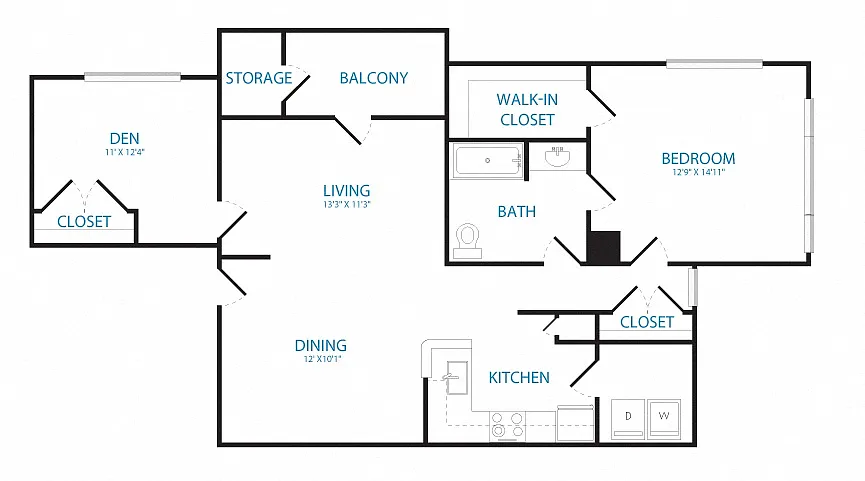Floor plan The Berkeley