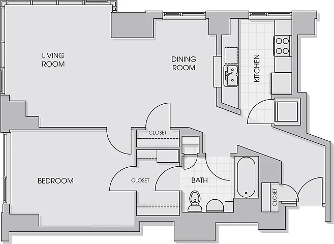 Floor plan 1P