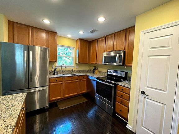 Open design kitchen on the main level